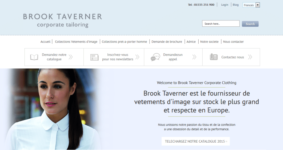 Now Live: Brook Taverner Launches its Corporate Site in France